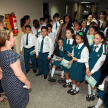 Los estudiantes visitaron la Dirección de Mediación.