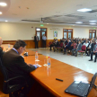 La actividad se desarrolló en el Salón Auditorio “Doctora Serafina Dávalos” del Palacio de Justicia de Asunción, así también de manera virtual para los magistrados y funcionarios de los Juzgados de Paz. 