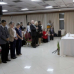 La ceremonia contó con la participación del ministro de la Corte Suprema de Justicia, doctor Luis María Benítez Riera, así como directores y funcionarios de diversas dependencias del Poder Judicial.