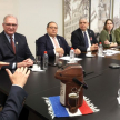 Los representantes acordaron volver a reunirse con el presidente de la República antes de la visita de los evaluadores..