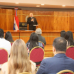 La ceremonia se realizó en el Salón Auditorio Serafina Dávalos del Palacio de Justicia de Asunción.