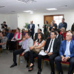 La actividad tuvo lugar en la Sala de Conferencias del Noveno Piso de la Torre Norte del Palacio de Justicia de Asunción.