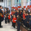 Alumnos de la guardería “Dulce Despertar” del Poder Judicial cantaron a las madres.