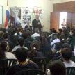 La actividad se realizó en la Escuela Básica Parroquial Subvencionada Eugenio de Mazenod y participaron alumnos del 3°, 4° y 5° grados.