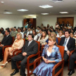 Participaron del acto los jueces Gustavo Santander y Agustín Fernández, representantes de los gremios de magistrados.