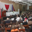 El ministro Antonio Fretes durante su ponencia en la apertura del acto