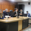 Ponencia realizada por el juez penal Matías Garcete, junto con otros magistrados.