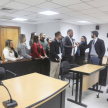 El estudiante Paulo Joviniano hizo referencia a la importancia de conocer el sistema judicial de Paraguay.