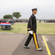 La ceremonia concluyó con el imponente desfile de la gran familia naval.