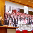 Las palabras de apertura estuvieron a cargo del presidente de la Asociación de Jueces del Paraguay (AJP), Delio Vera Navarro.