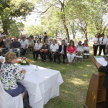 El intendente de Asunción, Arnaldo Samaniego, agradeció la iniciativa del Poder Judicial para remodelar la plaza Bernardino Caballero.