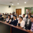 Auditorio del taller "La mediación como método alternativo de solución de controversias en materia de propiedad intelectual"