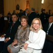 La ministra de la Corte Alicia Pucheta de Correa junto al Fiscal General del Estado, Javier Díaz Verón y la ministra de la Justicia Electoral Maria Elena Wapenka en la Catedral Metropolitana.