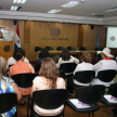 Varias mujeres asistieron al evento en el salón de actos de la ONU