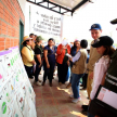 Se efectuó un recorrido por la comunidad para verificar el estado de la escuela, el puesto de salud, los servicios básicos y las viviendas.