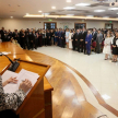 La ceremonia se llevó a cabo en el Salón Auditorio “Dra. Serafina Dávalos” del Palacio de Justicia de Asunción.