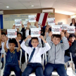 Alumnos participando de la jornada educativa.