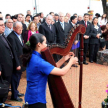 María Belén Cristaldo interpretó el tema “Tren Lechero”.