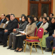 Auditorio compuesto por representantes de distintos sectores del àmbito judicial