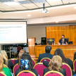 La conferencia magistral fue parte de las actividades conmemorativas por el 45º aniversario de la instalación de la Corte IDH.