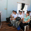 El director del Sistema Nacional de Facilitadores Judiciales, doctor Rigoberto Zarza, hablando a los nuevos facilitadores.