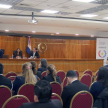 La capacitación se desarrolló en el Salón Auditorio “Dra. Serafina Dávalos” del Palacio de Justicia de Asunción. 