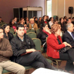 Participaron de la conferencia profesionales y estudiantes de derecho.