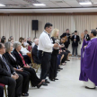 El padre Medina en su homilía invitó a vivir este momento de la Navidad practicando la solidaridad y la reconciliación. 