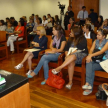 La actividad se desarrolló en la Sala de Conferencias del octavo piso del Palacio de Justicia de Asunción.