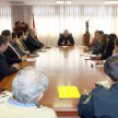 De la reunión participaron todos los miembros de la comisión ambiental interinstitucional