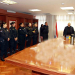 Acto de homenaje a los efectivos de la Policía Nacional que custodian la sede judicial de Asunción