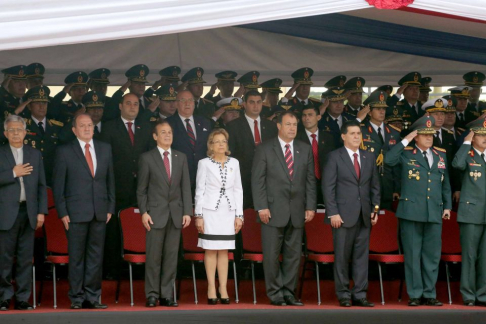 La presidenta de la máxima instancia judicial participó del acto.