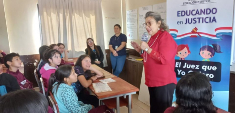 Cierre del Programa Educando en Justicia en Itapúa