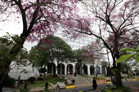 Palacio de Justicia de Asunción.