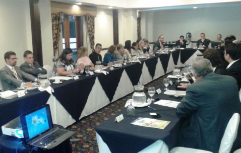 Durante el taller regional del Programa para la Cohesión Social en América Latina que se desarrolló en Costa Rica.