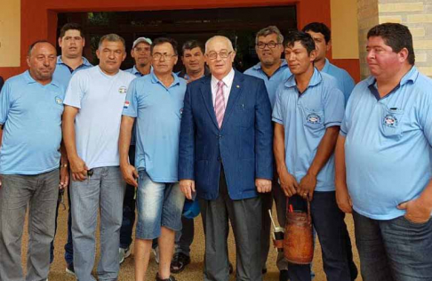 El ministro de la CSJ doctor Miguel Óscar Bajac realizó varias actividades en Canindeyú.