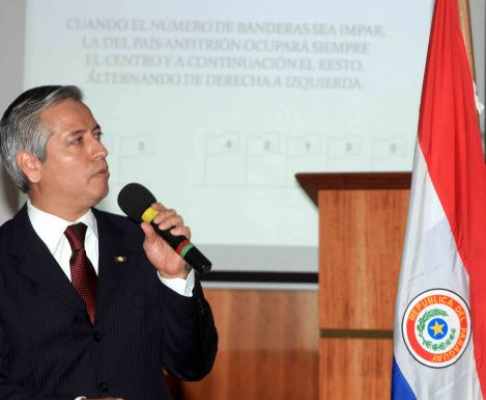 Abogado Luis Caballero, director de Protocolo y Ceremonial de la Corte Suprema de Justicia.