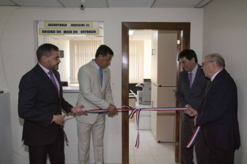 Habilitan Unidad de Mesa de Entrada de la Sala Constitucional de la Corte Suprema