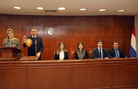 El sorteo de la Sala Penal tuvo lugar en la Sala de Conferencias de la Corte Suprema de Justicia.