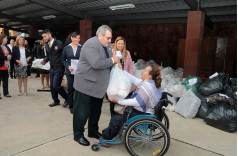 Las donaciones fueron remitidas durante la semana, a las zonas de emergencia; además de asistencia médica para la ciudad de Pilar.