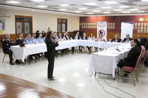 Equipo organizador y representantes de instituciones estatales ajustaron detalles para el XX Encuentro de Magistradas de Iberoamérica.