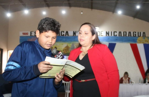 Desarrollo del Programa Educando en Justicia en Carapeguá.