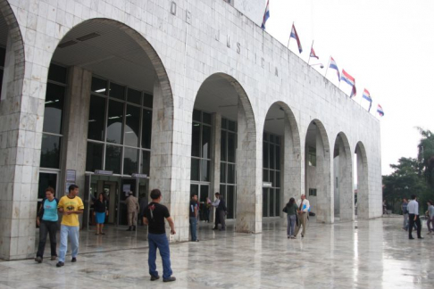 Palacio de Justicia de Asunción.