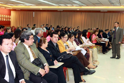 Magistrados de la Judicatura de Paz participaron del curso de actualización.