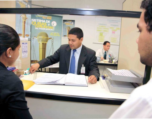 Oficina de Quejas y Denuncias Palacio de Justicia de Asunción.