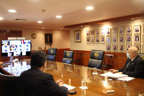 Encuentro virtual de reconocimiento de Buen Gobierno con representantes de las Circunscripciones Judiciales.