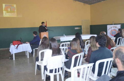 En Caazapá capacitaron sobre Justicia Restaurativa Penal Adolescente.