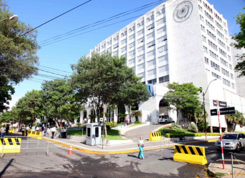 Fachada del Palacio de Asunción 