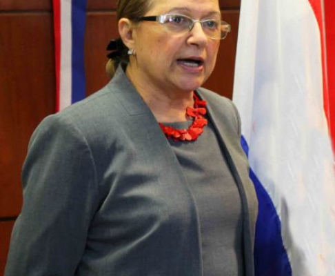 Ministra de la Corte Suprema de Justicia, doctora Alicia Pucheta de Correa