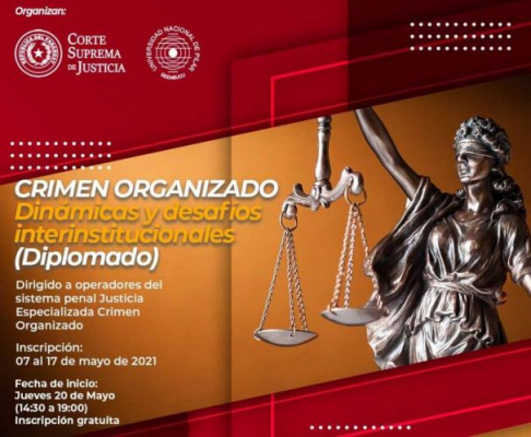 Diplomado de Crimen Organizado, Dinámicas y Desafíos Interinstitucionales